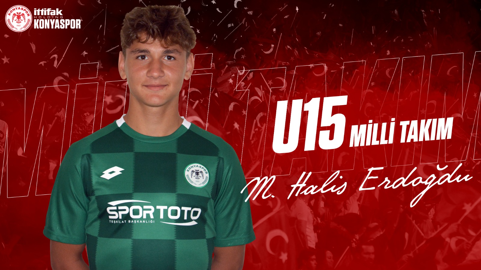 U15 Milli Takımına bir oyuncumuz daha davet edildi