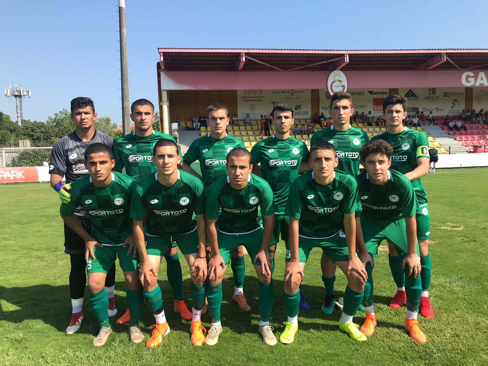 U19 Ligi: Galatasaray A.Ş.   2 – 0   Konyaspor'umuz