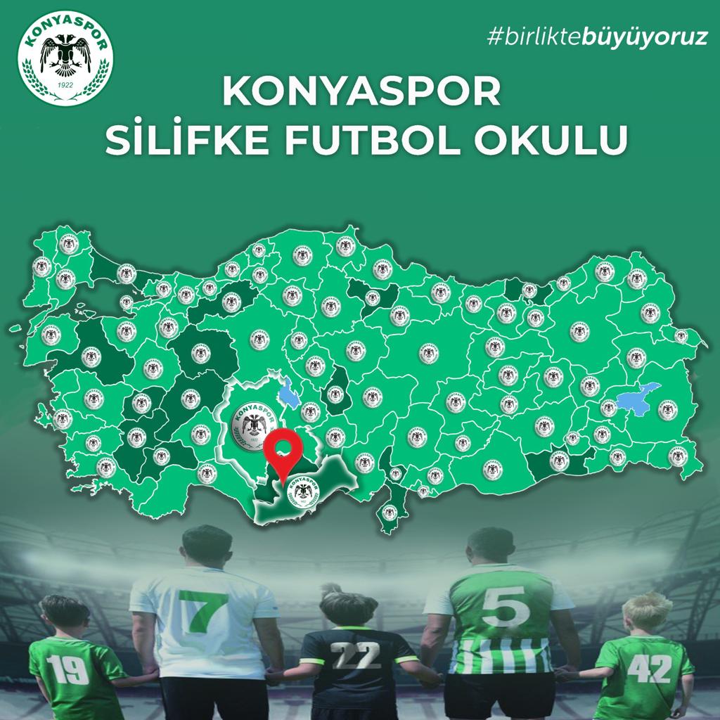 Konyaspor futbol Okulları Silifke’de… 