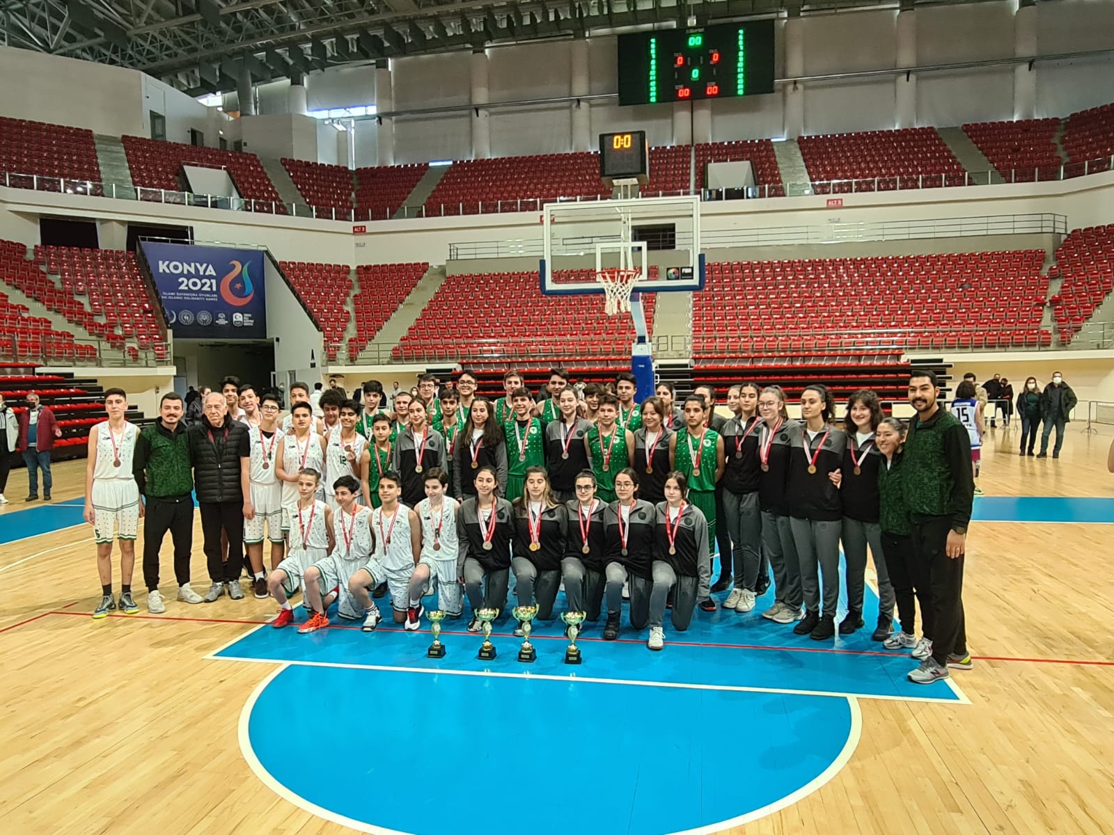 Konyaspor Basketbol altyapısı parlıyor