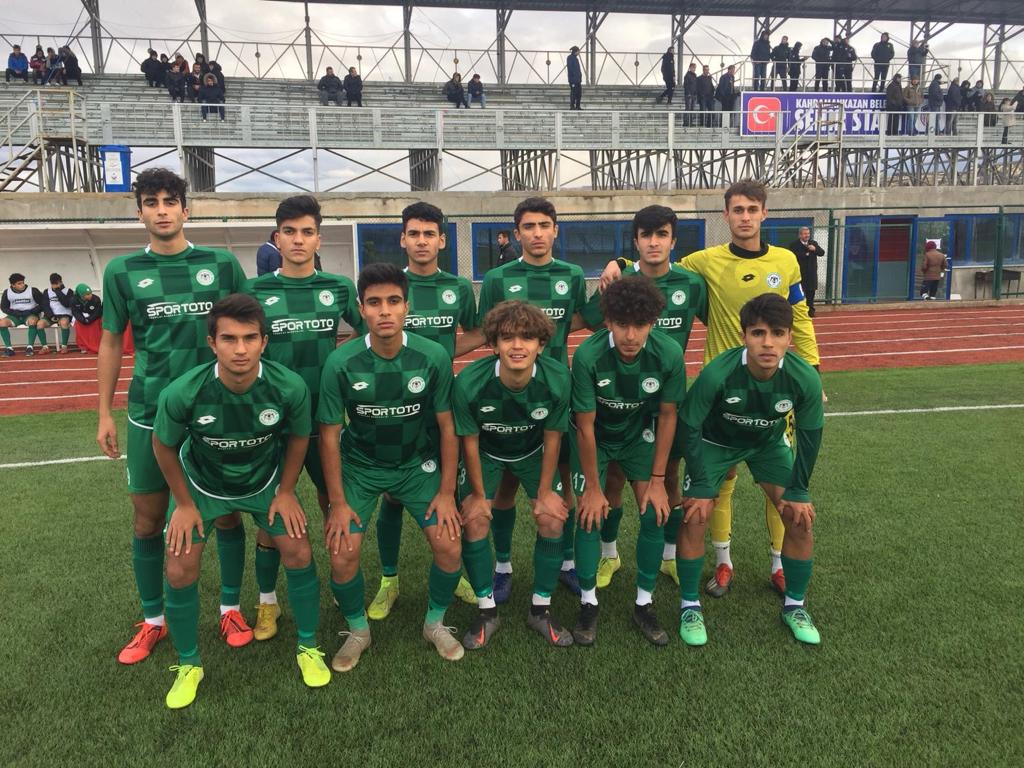 U17 Ligi: Gençlerbirliği 1 – 3  İttifak Holding Konyaspor’umuz