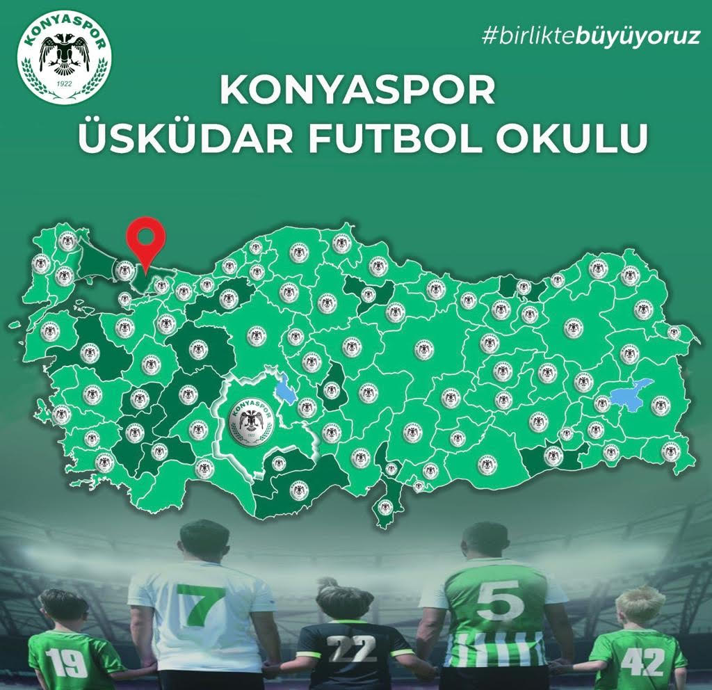 Konyaspor Futbol Okullarımız İstanbul Üsküdar’da