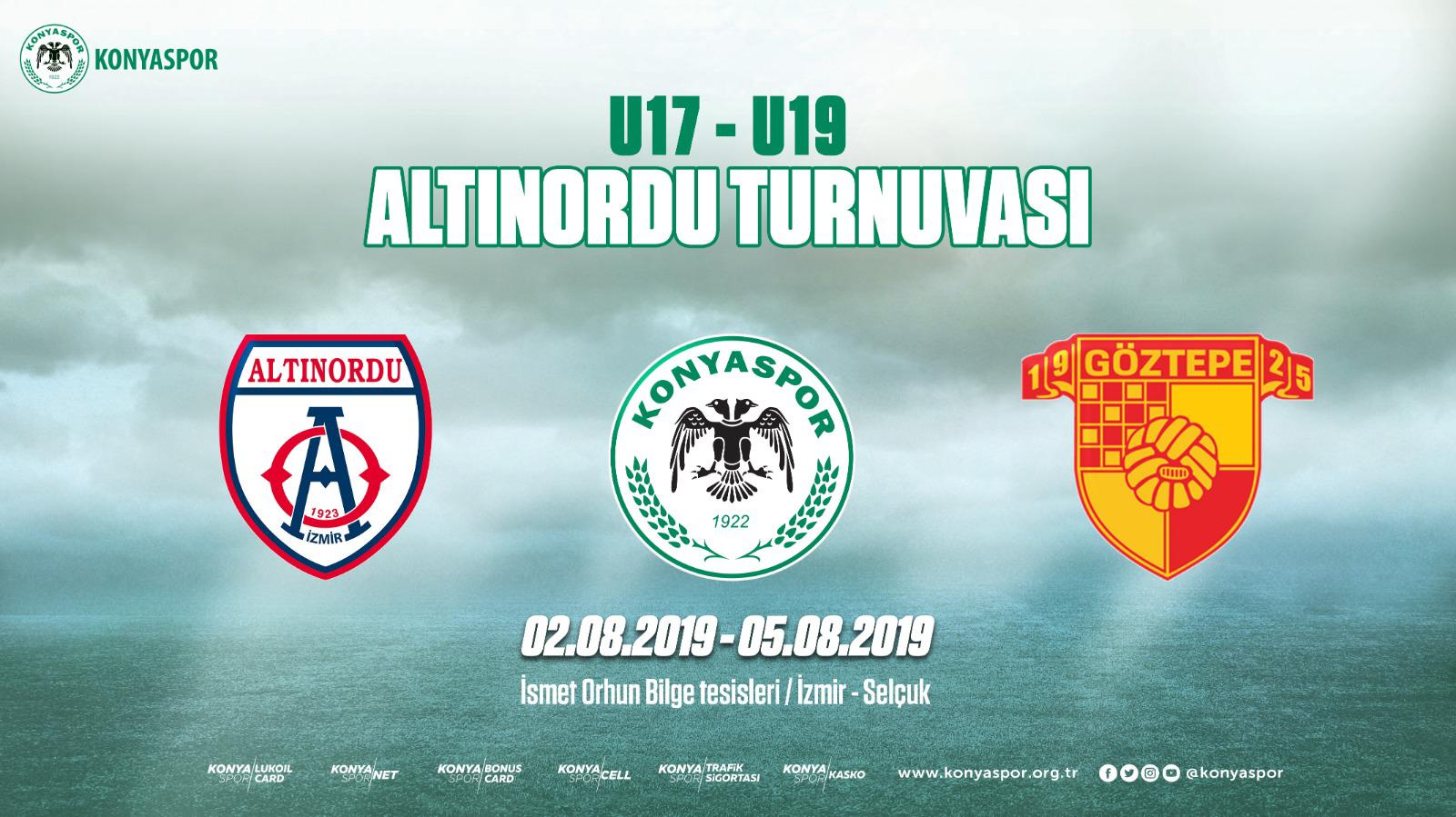 U17 ve U19 takımımız Altınordu kulübünün davetlisi olarak İzmir’de turnuvaya katılacak