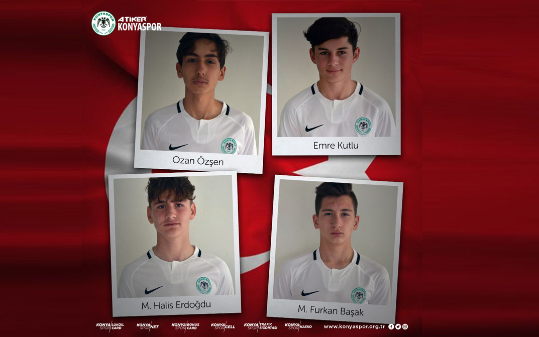 4 futbolcumuz, U14 Milli Takımımıza davet edildi