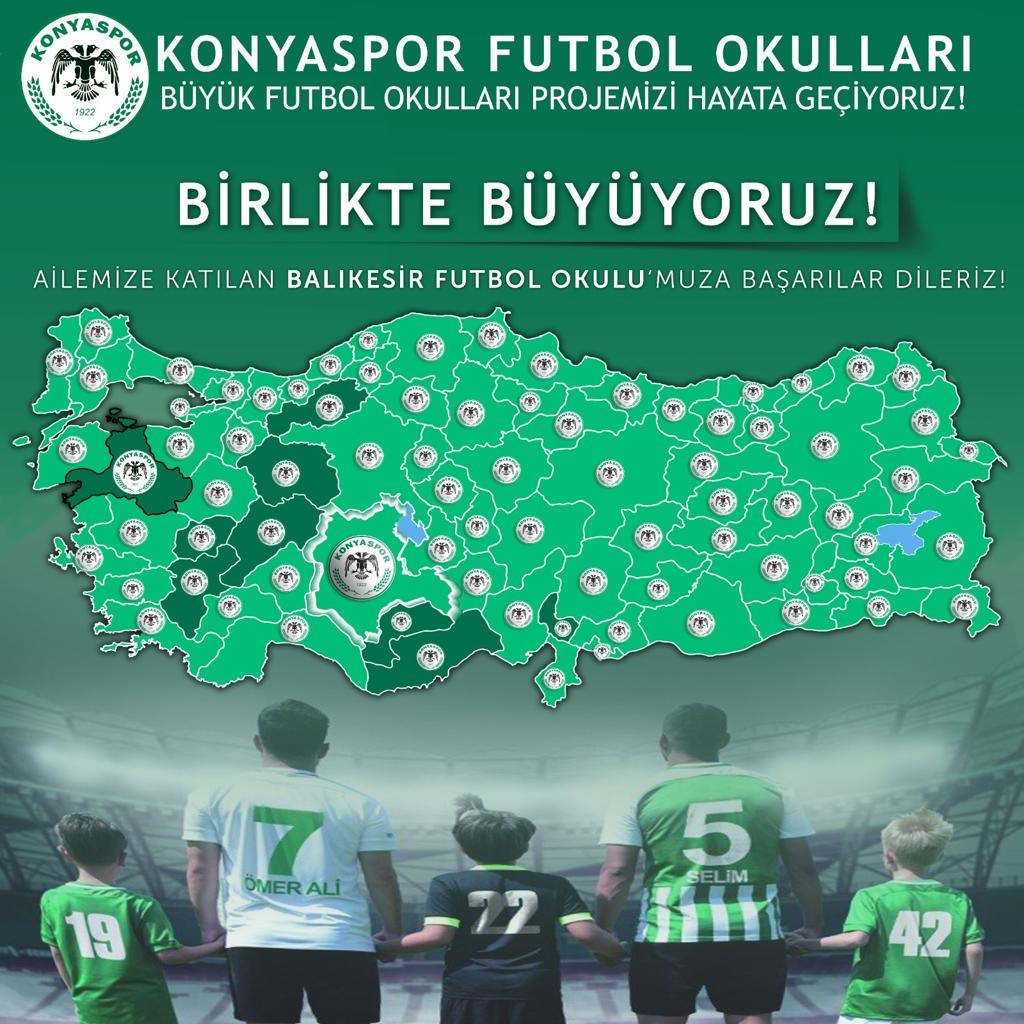 Konyaspor Futbol Okulumuz Balıkesir’de…