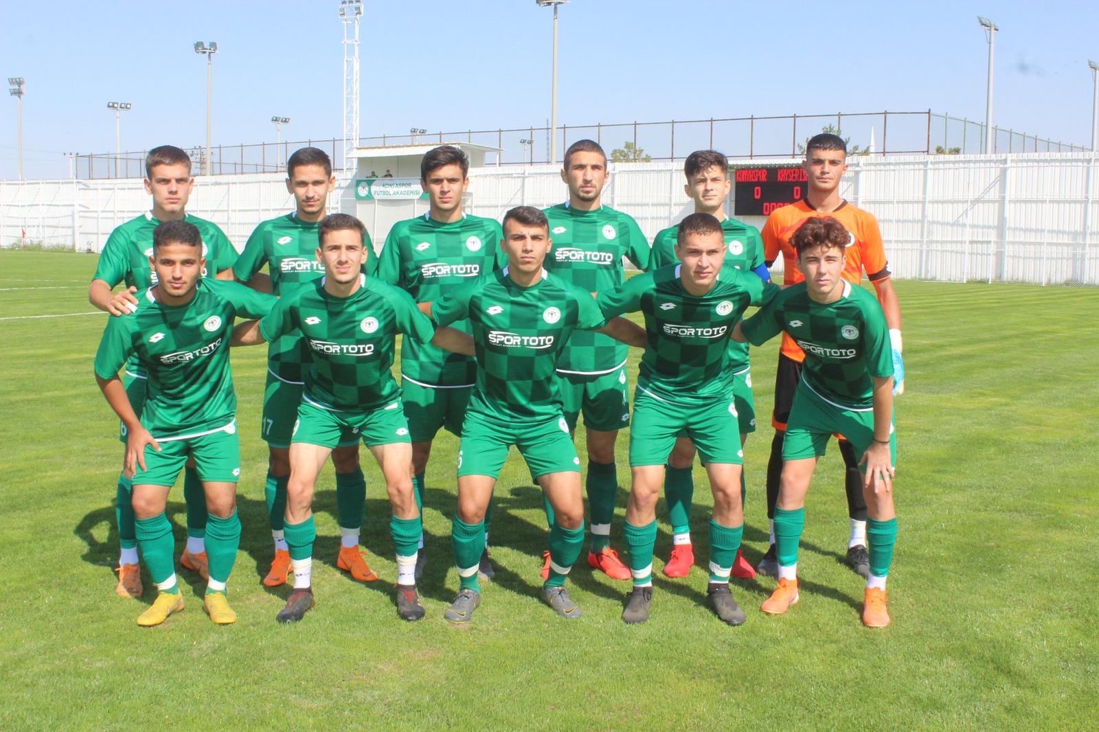 U19 Ligi: İttifak Holding Konyaspor’umuz  3 –  1 İstikbal Mobilya Kayserispor