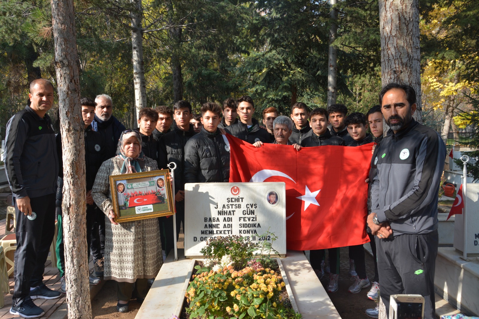  Akademi öğrencilerimiz Şehit Astsubay Nihat Gün’ü andı!