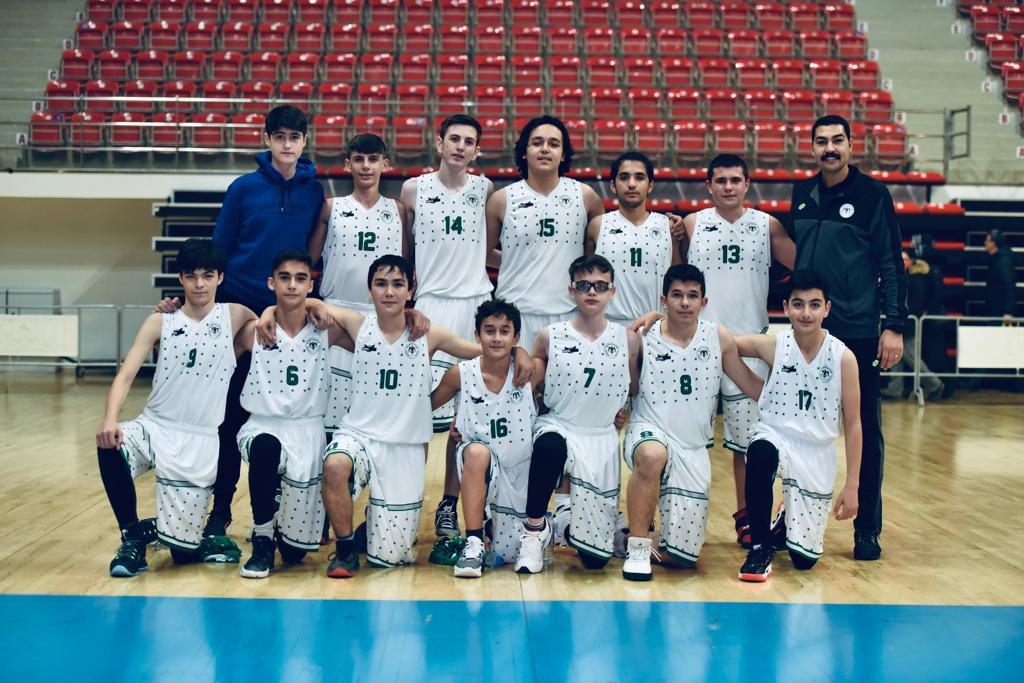 Konyaspor U15 Erkek Basketbol Takımımız Şampiyonluk için parkeye çıkıyor