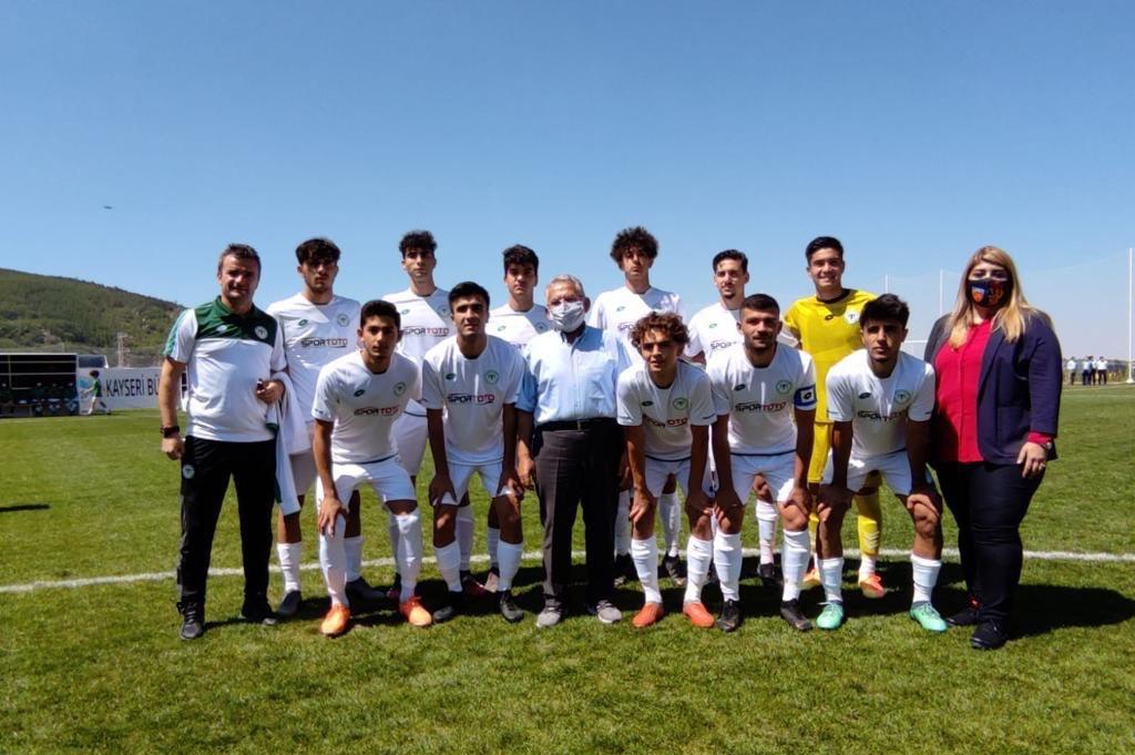 U19 takımımız Erciyes Cup'ta şampiyon oldu 