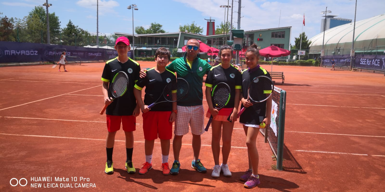 Hitit Cup Uluslararası Europe Tennis Turnuvasına 4 Sporcu ile Katıldık