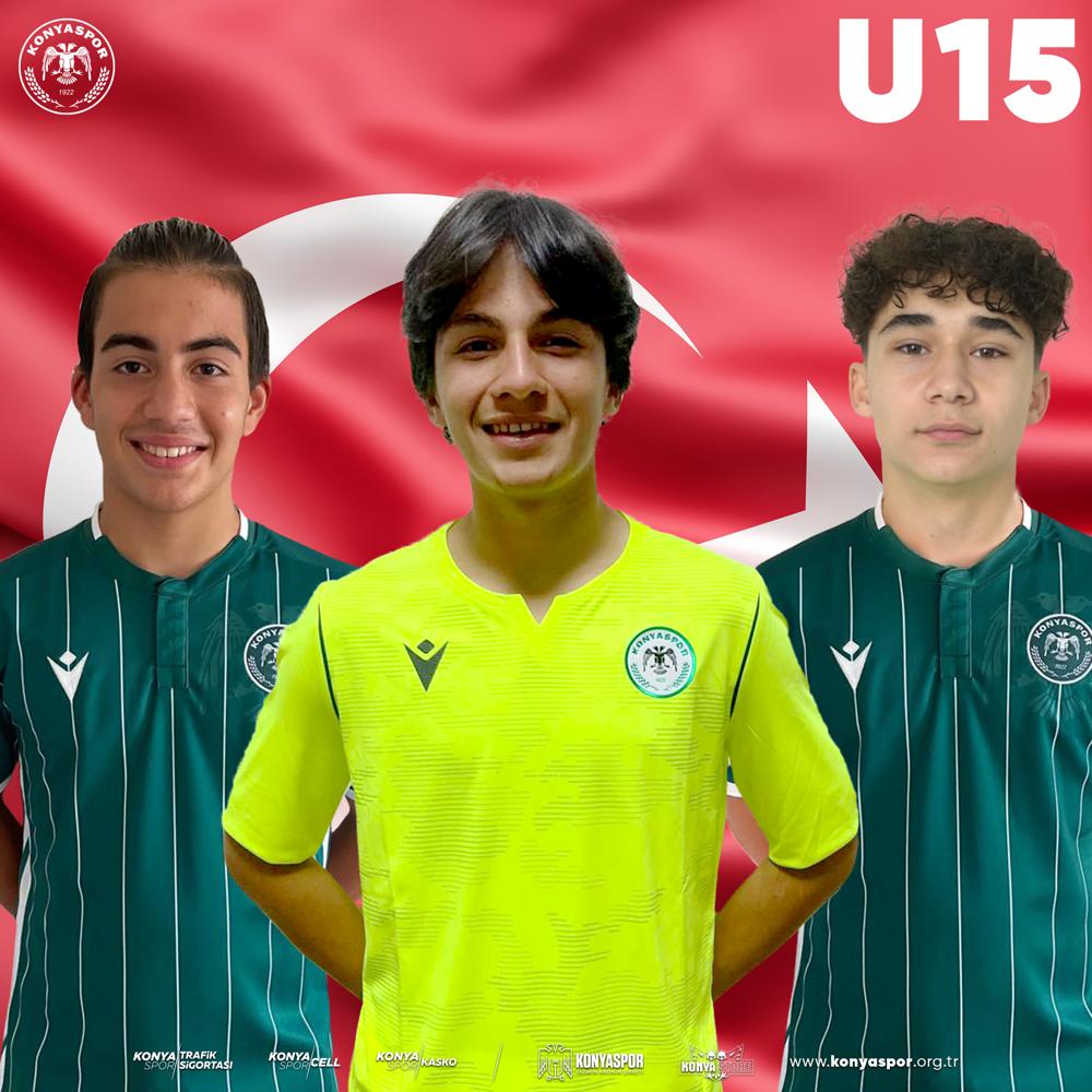 Egemen Aydın, Emrullah Çöğgün ve Abdullah Kaygısız U15 Milli Takımı aday kadrosuna davet edildi.