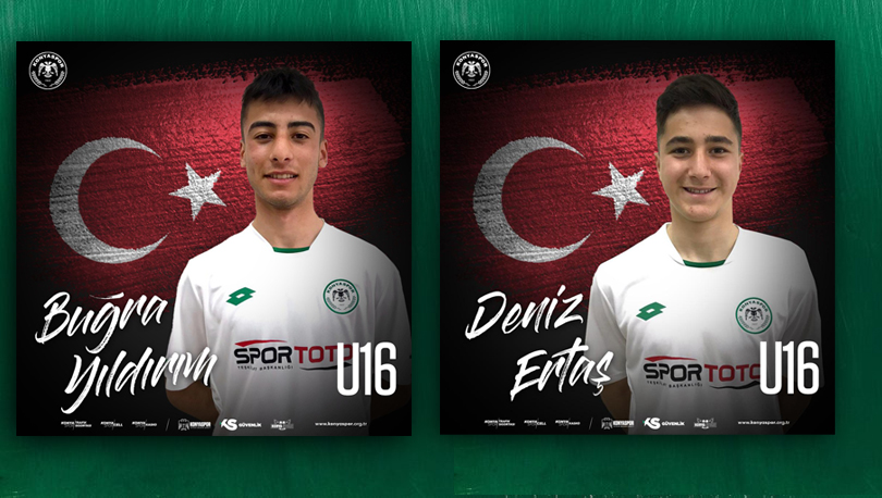 Futbolcularımız Buğra Yıldırım ve Deniz Ertaş U16 Milli Takıma davet edildi.