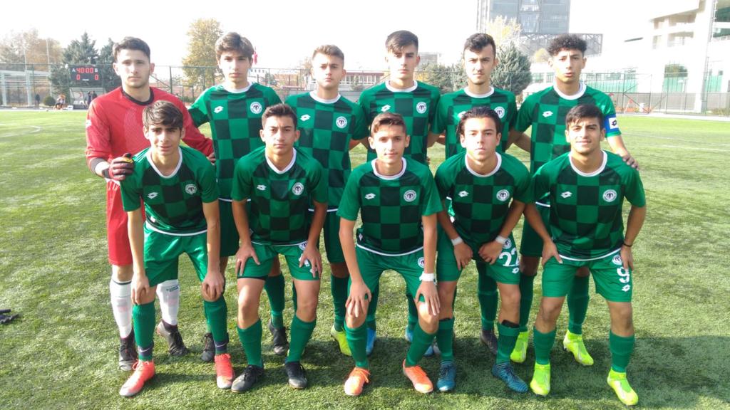 U16 Ligi: MKE Ankaragücü  1 – 1 İttifak Holding Konyaspor’umuz