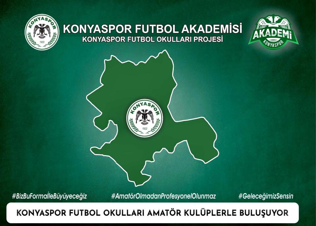 KONYASPOR FUTBOL OKULLARI AMATÖR KULÜPLER İLE BULUŞUYOR