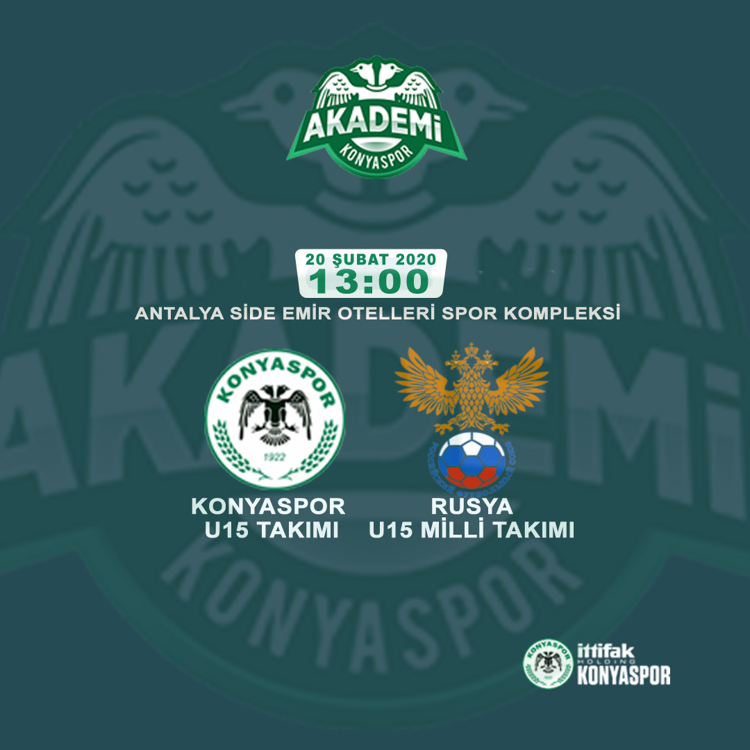 Konyaspor Futbol Akademisi’nden bir ilk!