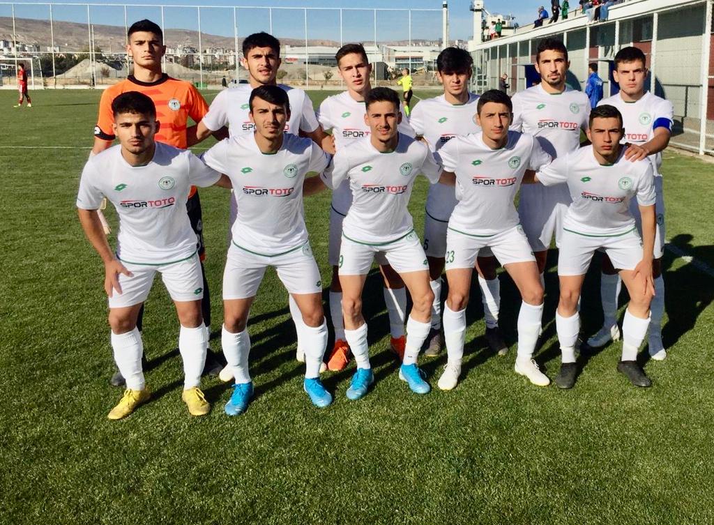 U19 Ligi :DG Sivasspor 0 – 1 İttifak Holding Konyaspor’umuz