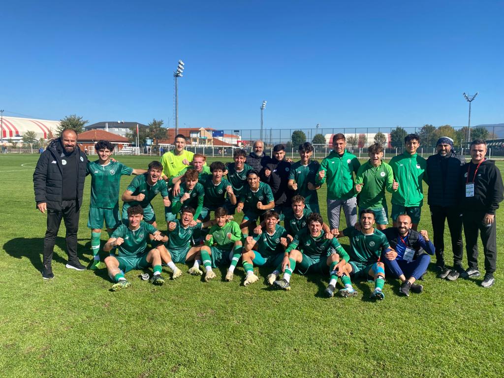 U19 takımımız Boluspor’u 5-1 mağlup etti