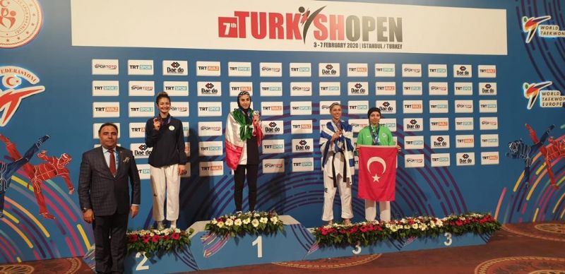 Milli Sporcumuz Saliha Küçüksolak Turkish Open'da kürsüye çıktı 