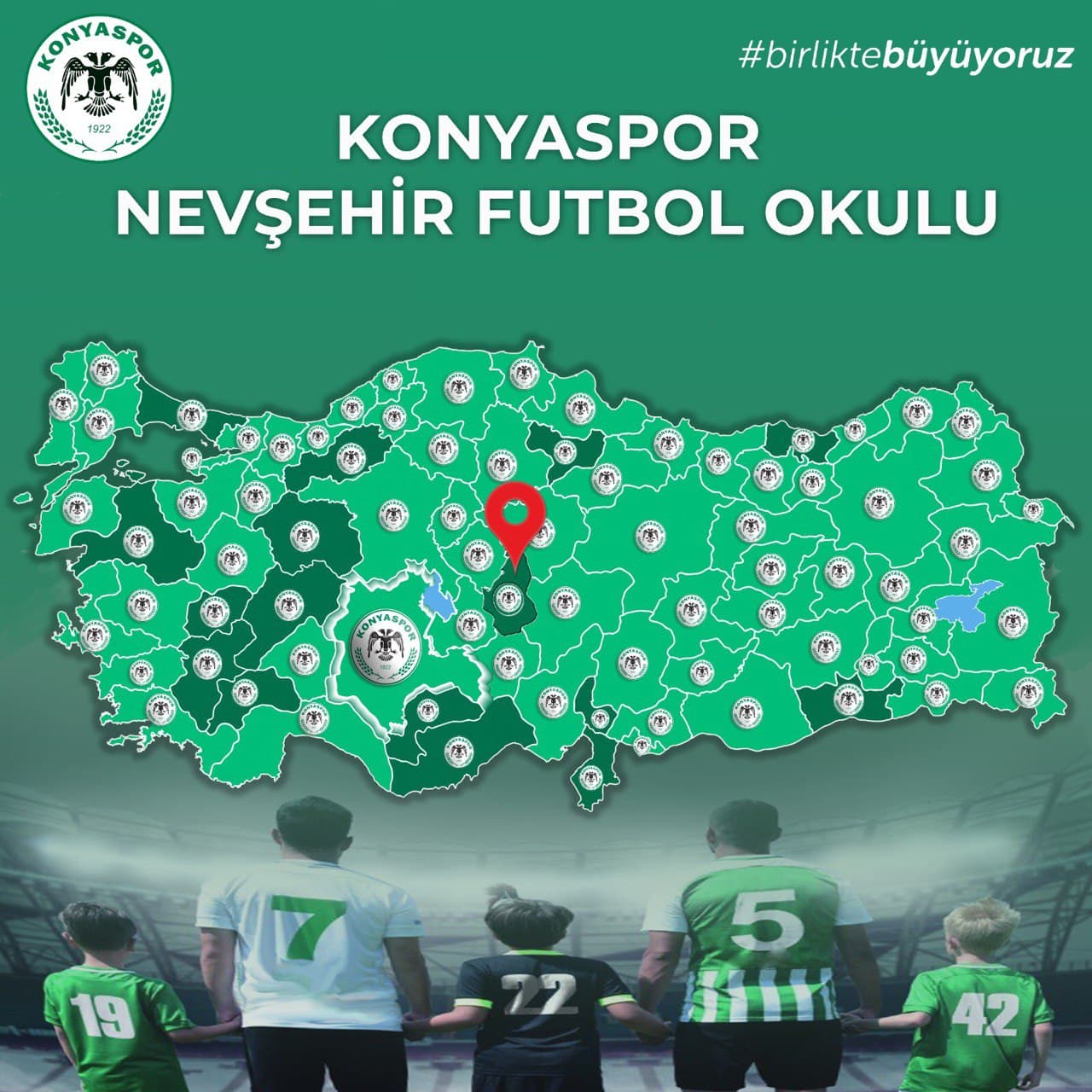 Konyaspor Futbol Okullarımız Nevşehir’de 