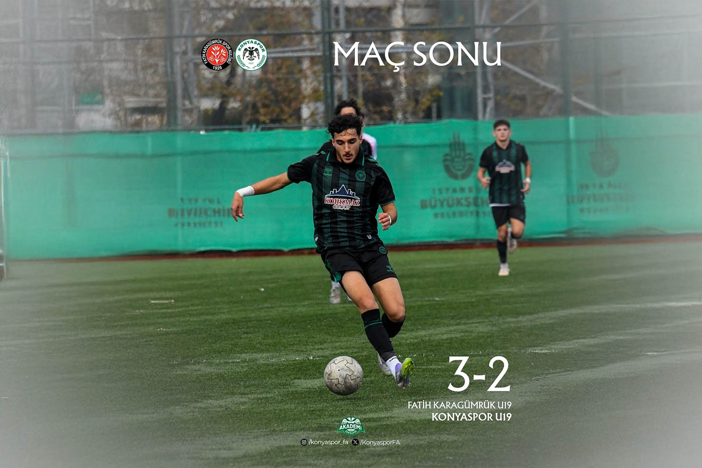 Fatih Karagümrük U19 3-2 Konyaspor U19
