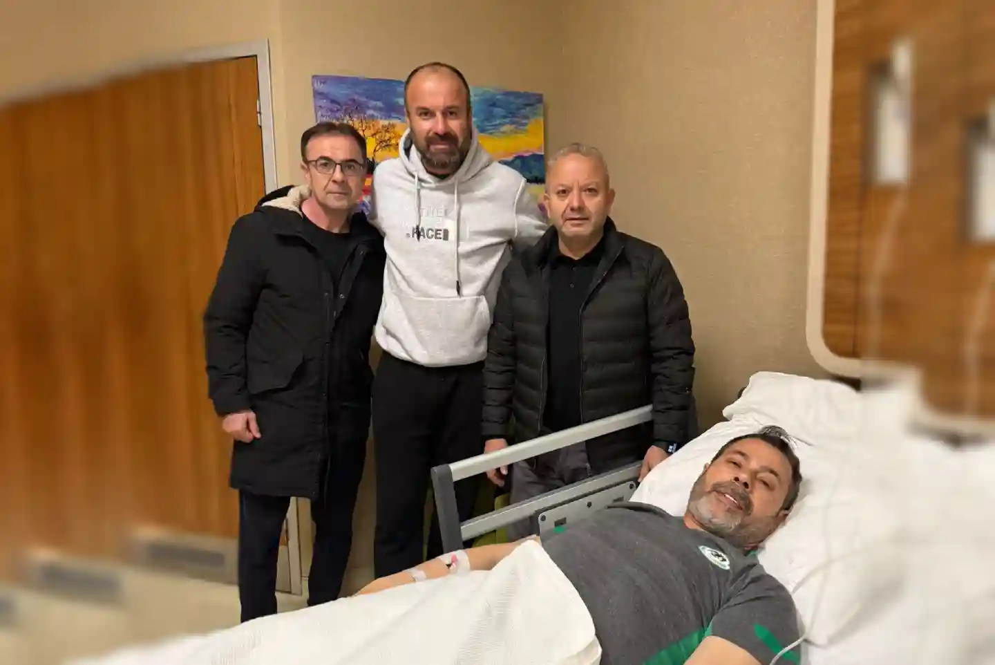 Kaleci Antrenörümüz Şahin Şarlak Operasyon Geçirdi